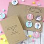 Cute Ice Cream Badges, Pack Of Four, thumbnail 1 of 3