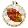 Leaf All Your Worries Behind Mini Matchbox Cross Stitch Kit, thumbnail 2 of 3