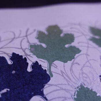 Silver Leaf Art Print, 8 of 11