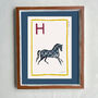 'H'' For Horse Alphabet Limited Edition Print, thumbnail 1 of 5