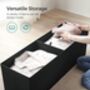 Spacious Foldable Storage Bench Cube Ottoman, thumbnail 6 of 11