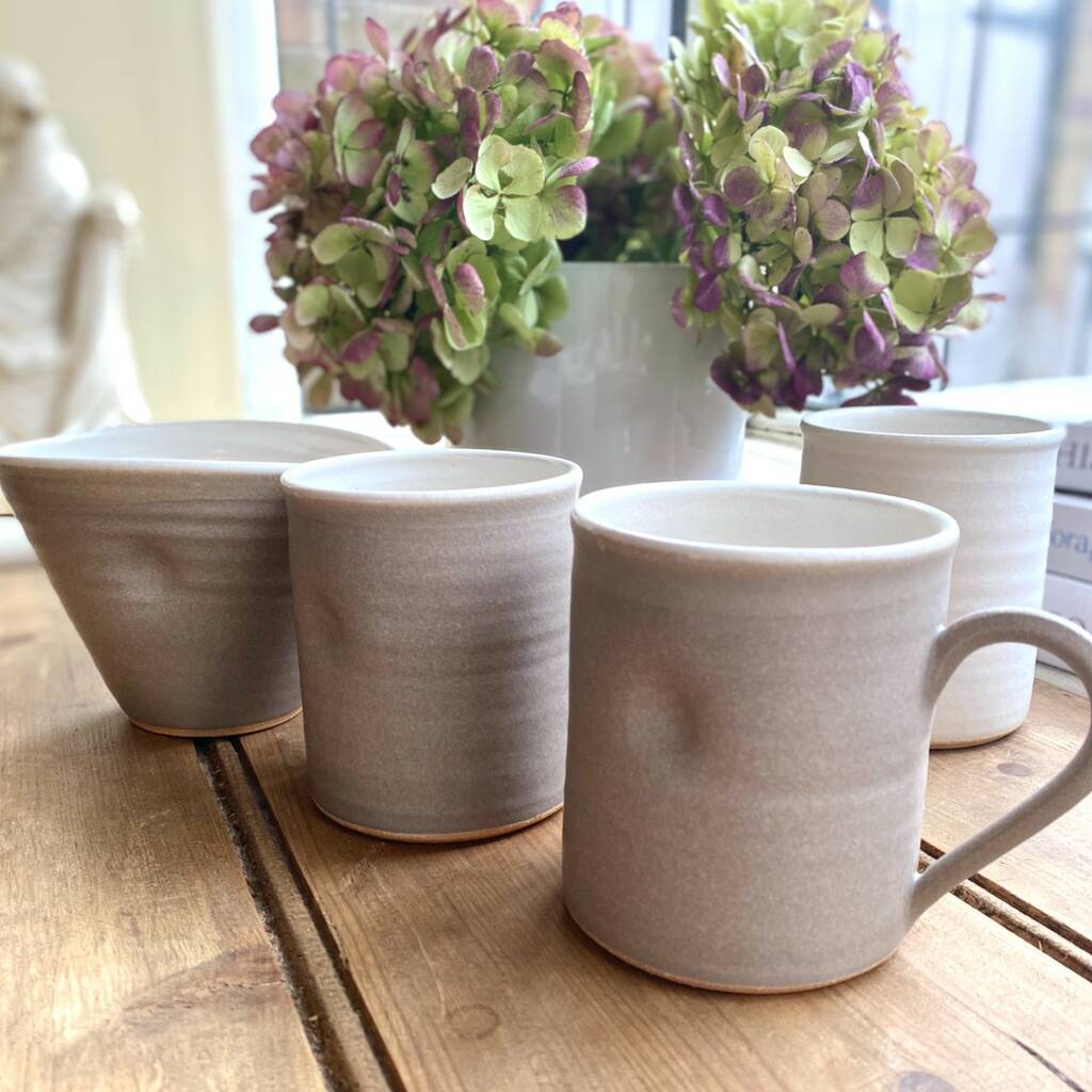 Handmade Ceramic Dimple Mug By Chilled Indigo | notonthehighstreet.com