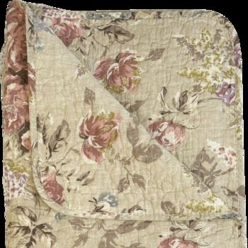 Summer Cotton Quilt Assorted Floral Designs | Scandi Living | Two Sizes, 12 of 12