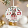 Personalised Baby's First Christmas Bauble Keepsake, thumbnail 1 of 5