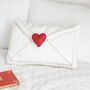 Love Letter Boucle Valentine’s Day Cushion, thumbnail 1 of 2