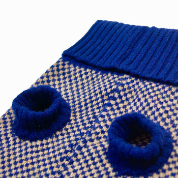 The Monti Lambswool Scarf And Dog Jumper, 8 of 12