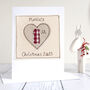 Personalised Heart Christmas Card For Her, Daughter, Granddaughter, Mum, thumbnail 2 of 12