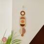Small Warm Tones Modern Style Wall Hanging, thumbnail 3 of 5
