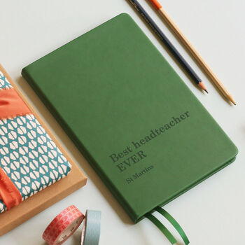 Best Teacher Ever Personalised Notebook, 9 of 10