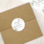 Personalised Botanical Wedding Sticker Set, thumbnail 2 of 4