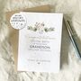 Personalised New Grandson Granddaughter Grandparent Card, Congratulations, thumbnail 1 of 3