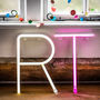 Personalised Neon Letter Light, thumbnail 2 of 4
