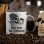 Personalised Halloween Dead Inside But Caffeinated Mug, thumbnail 3 of 3