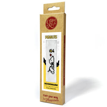 Peanuts Snoopy Cross Stitch Bookmark Kit, 4 of 9