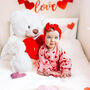 Valentines Day Baby Heart Romper, thumbnail 6 of 7