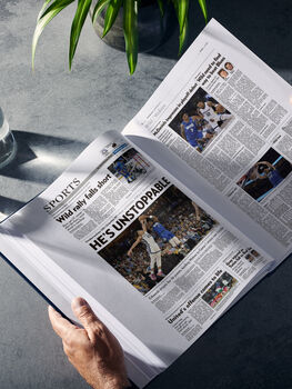 Minnesota Timberwolves Personalised Nba Basketball Gift Newspaper History Book, 9 of 9