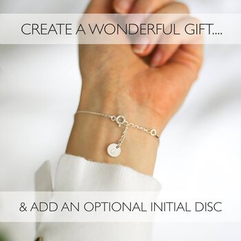 Gift For Friend, Interlocking Heart Bracelet, 3 of 6