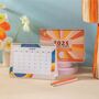 2025 Desk Calendar | Retro Vibes, thumbnail 1 of 6