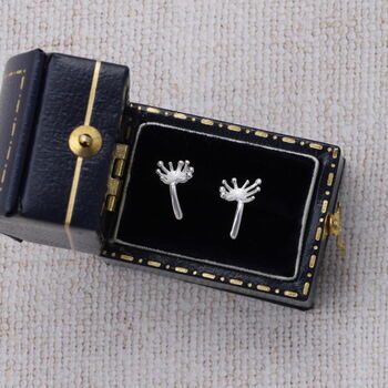 'Make A Wish' Dandelion Sterling Silver Earrings, 2 of 7
