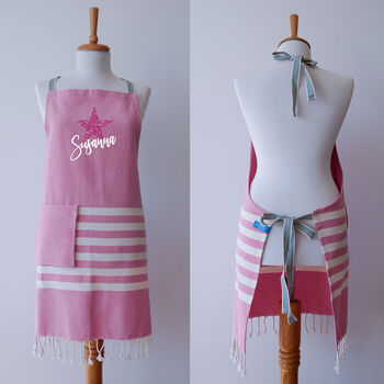 Personalised Apron, Tea Towels, Gift For Her, 8 of 12