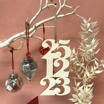 Personalised Christmas Card And Decoration, 2 of 8
