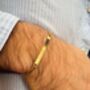 Golden Personalised Chain Bracelet, thumbnail 6 of 10