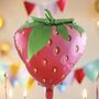 Five Piece Berry 1st Birthday Balloon Set, thumbnail 3 of 8