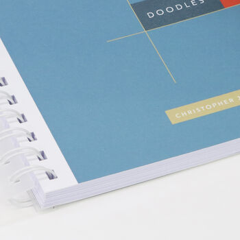 Personalised 'Doodles' Small Sketch Pad, 6 of 11