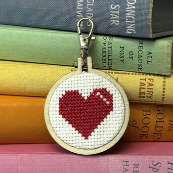 I Love You Mini Matchbox Cross Stitch Kit, 5 of 6
