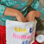 'The Tiny Human's Stuff' Cotton Bag, thumbnail 8 of 8