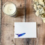 Personalised Whale Notecards, thumbnail 1 of 6
