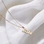 Large Name Charm Necklace, thumbnail 3 of 7