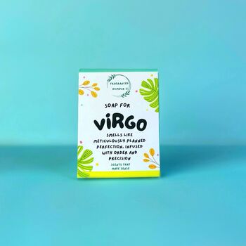 Soap For Virgo Funny Novelty Zodiac Gift, 3 of 6