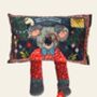 Confident Connie Mindful Pillowcase With Cuddle Arms And Pocket For The Tooth Fairy, thumbnail 1 of 11