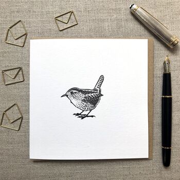 Wren Greetings Card, 2 of 3