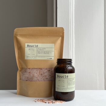 English Lavender And Jojoba Oil Himalayan Bath Salts, 4 of 6