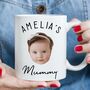 Personalised New Mum Baby Face Mug, thumbnail 2 of 4