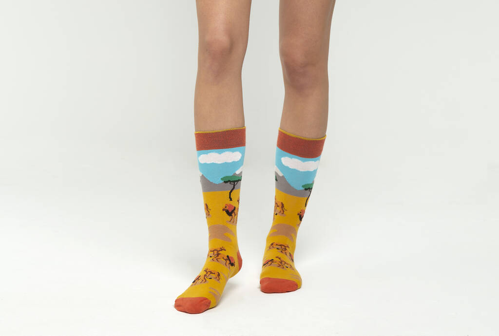 Lion Socks By Moustard