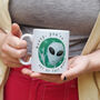 Personalised Alien Mug For Dads, thumbnail 1 of 5