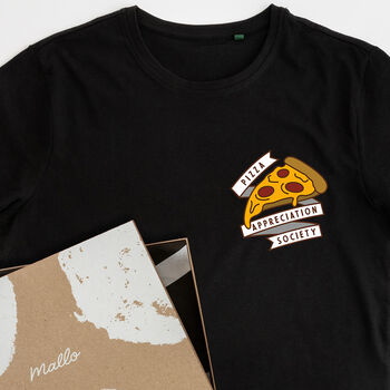 Pizza Appreciation Society Graphic T Shirt, 3 of 8