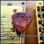 Happy Father's Day Exotic Timber Guitar Pick And Gift Box, thumbnail 6 of 11