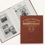 Tiger Woods Personalised Golf Gift Newspaper Book, thumbnail 1 of 12