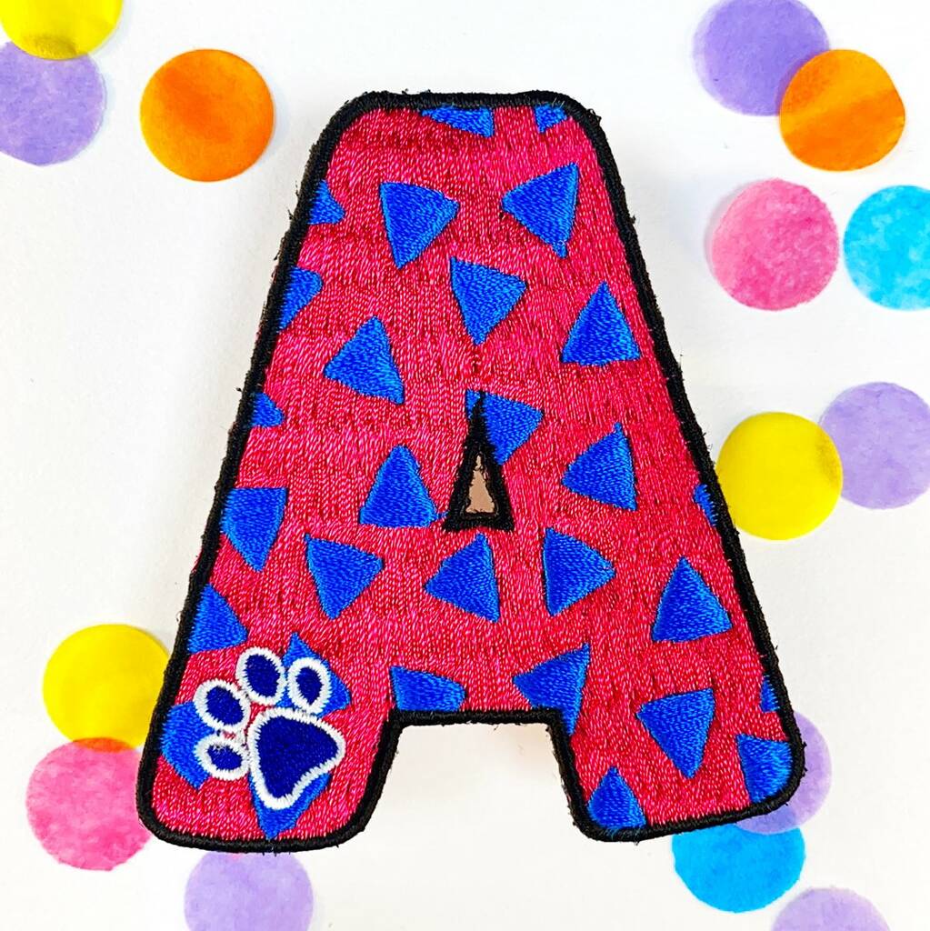 Letter A Sew On Patch, 1 of 3