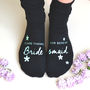 Personalised Bridesmaid Thank You Gift Socks, thumbnail 1 of 3