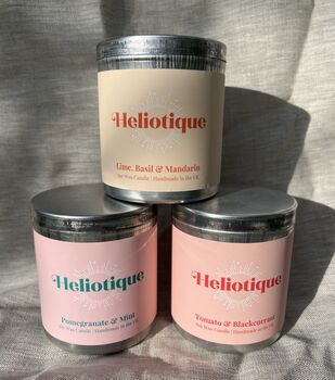 Pomegranate And Mint Scented Tin Candle, 2 of 5