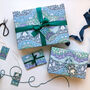 Elk And Swan Forest Gift Wrap, thumbnail 7 of 8