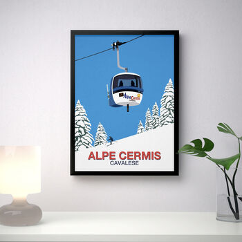 Alpe Cermis Ski Resort Poster, 3 of 6