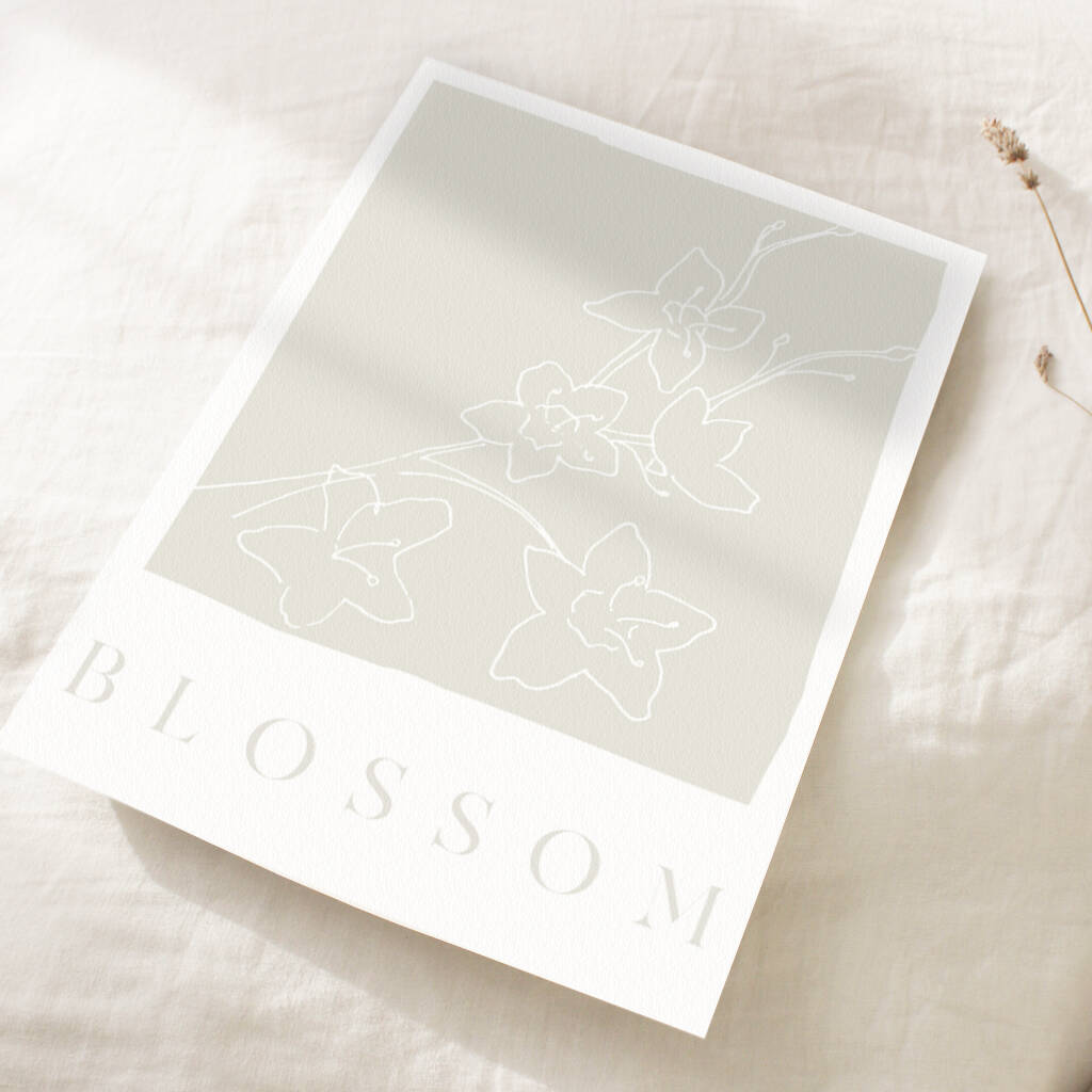 Botanical Blossom Print, 1 of 4