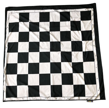 Chessboard Pacmat Picnic Blanket, 4 of 4