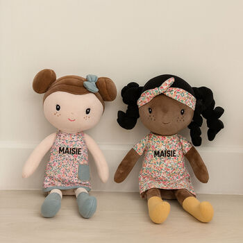 Personalised Doll My 1st Soft Toy, 2 of 5
